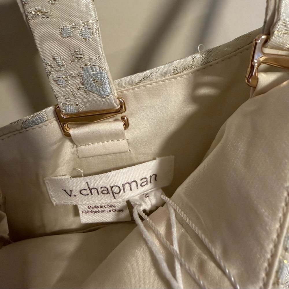 V. Chapman The Ava Dress in Light Blue Duchess Size 2 NEW! New with tags! - Picture 7 of 15